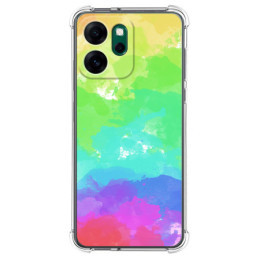 Funda Silicona Antigolpes para Oppo Reno 14 FS / 14FS 5G diseño Acuarela 03 Dibujos