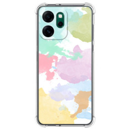 Funda Silicona Antigolpes para Oppo Reno 14 FS / 14FS 5G diseño Acuarela 11 Dibujos