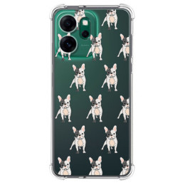 Funda Silicona Antigolpes para Oppo Reno 14 FS / 14FS 5G diseño Perros 12 Dibujos