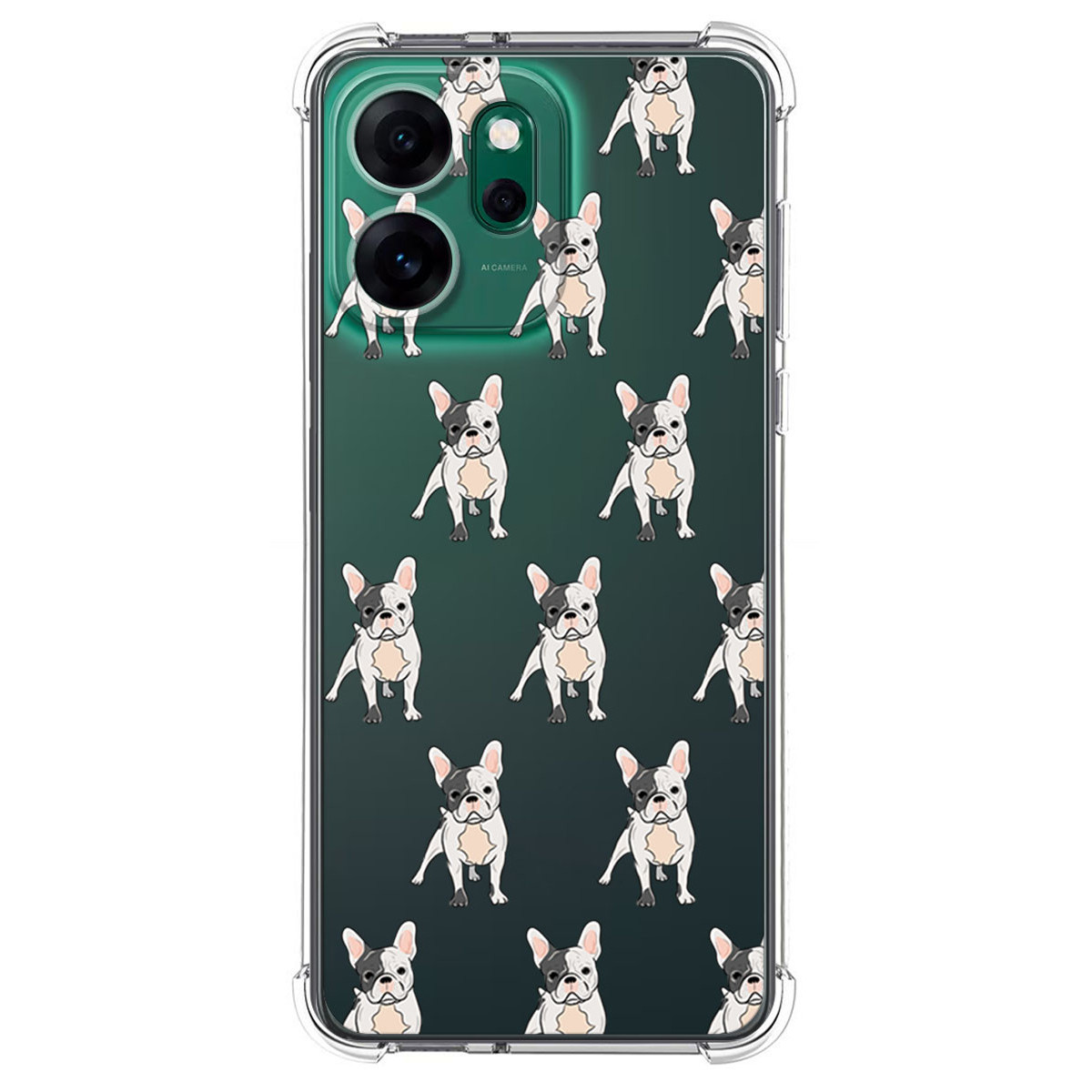 Funda Silicona Antigolpes para Oppo Reno 14 FS / 14FS 5G diseño Perros 12 Dibujos