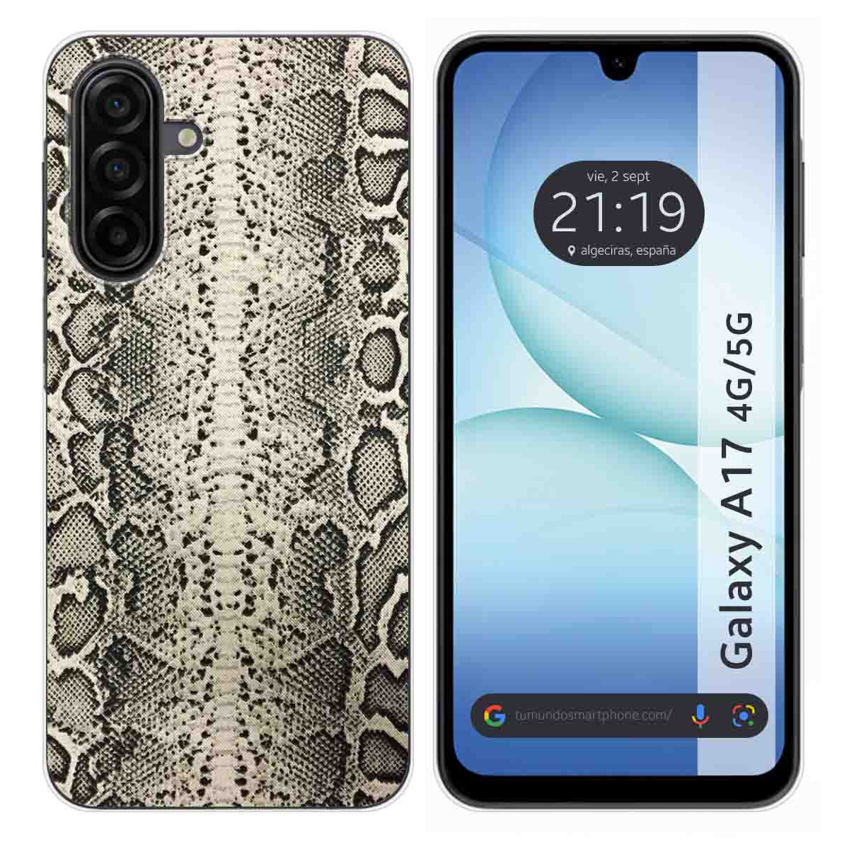 Funda Silicona para Samsung Galaxy A17 4G / 5G diseño Animal 01 Dibujos
