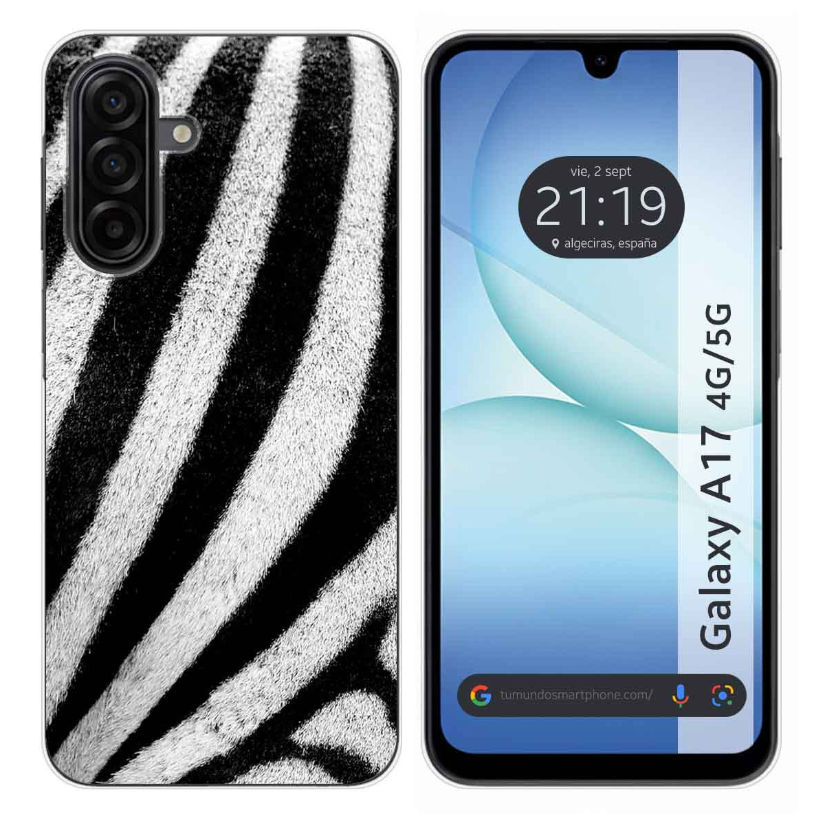 Funda Silicona para Samsung Galaxy A17 4G / 5G diseño Animal 02 Dibujos