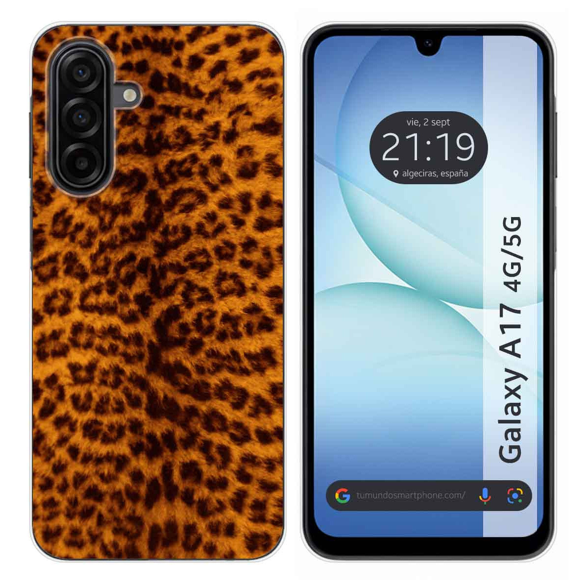 Funda Silicona para Samsung Galaxy A17 4G / 5G diseño Animal 03 Dibujos