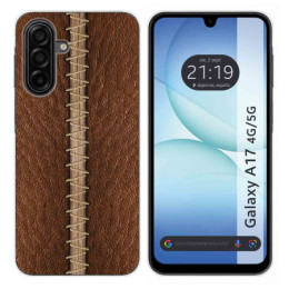 Funda Silicona para Samsung Galaxy A17 4G / 5G diseño Cuero 01 Dibujos