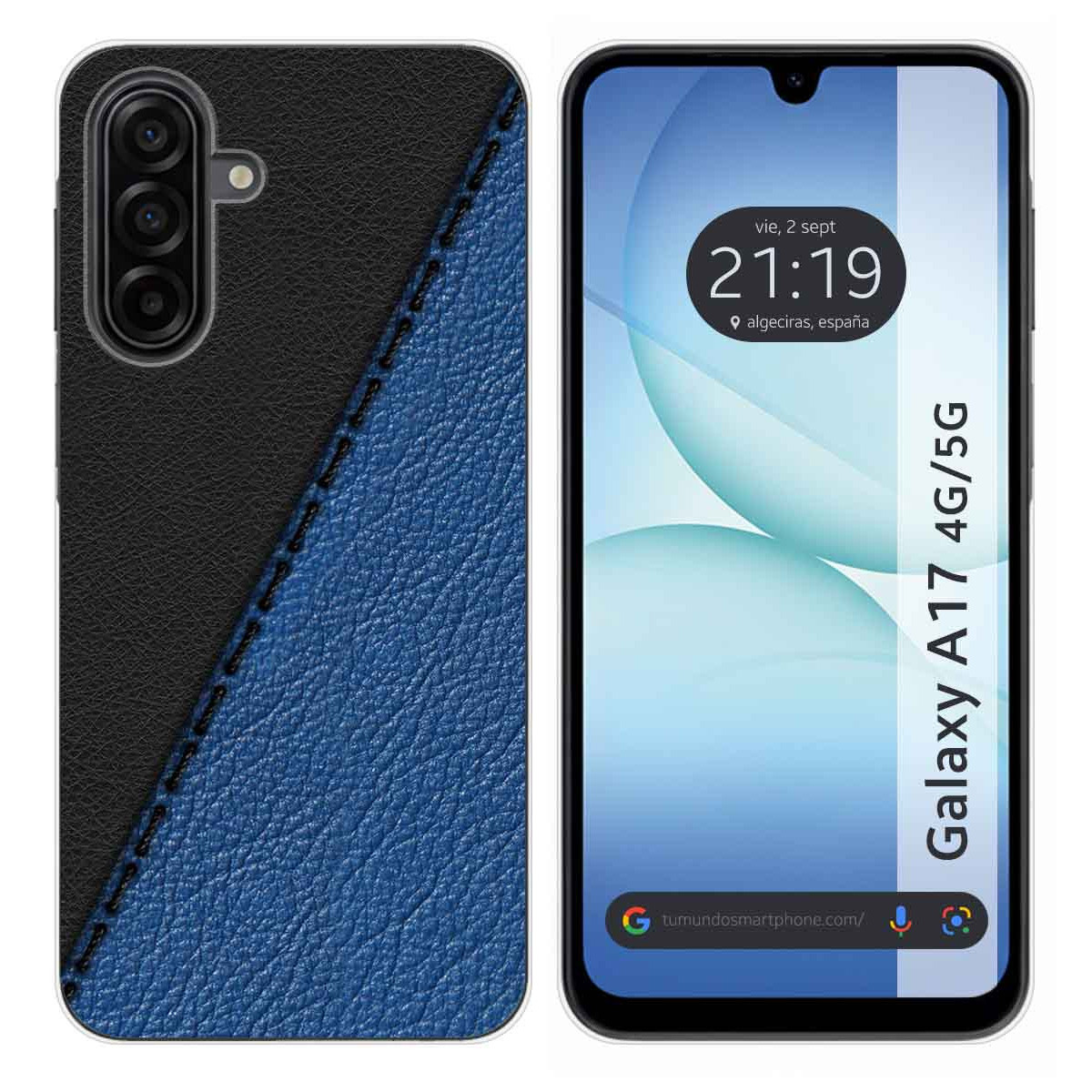 Funda Silicona para Samsung Galaxy A17 4G / 5G diseño Cuero 02 Dibujos