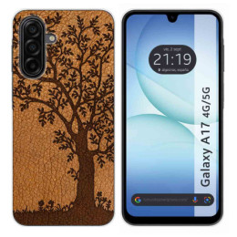 Funda Silicona para Samsung Galaxy A17 4G / 5G diseño Cuero 03 Dibujos
