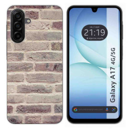 Funda Silicona para Samsung Galaxy A17 4G / 5G diseño Ladrillo 01 Dibujos