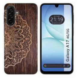 Funda Silicona para Samsung Galaxy A17 4G / 5G diseño Madera 06 Dibujos
