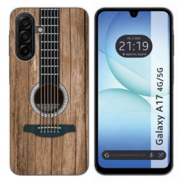 Funda Silicona para Samsung Galaxy A17 4G / 5G diseño Madera 11 Dibujos