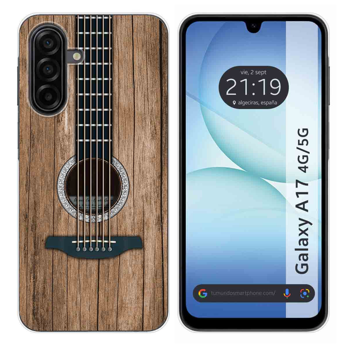 Funda Silicona para Samsung Galaxy A17 4G / 5G diseño Madera 11 Dibujos