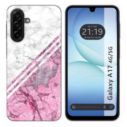 Funda Silicona para Samsung Galaxy A17 4G / 5G diseño Mármol 03 Dibujos