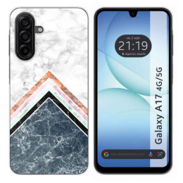 Funda Silicona para Samsung Galaxy A17 4G / 5G diseño Mármol 05 Dibujos