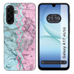Funda Silicona para Samsung Galaxy A17 4G / 5G diseño Mármol 08 Dibujos
