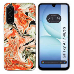Funda Silicona para Samsung Galaxy A17 4G / 5G diseño Mármol 12 Dibujos
