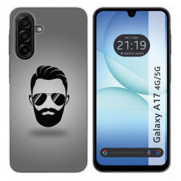 Funda Silicona para Samsung Galaxy A17 4G / 5G diseño Barba Dibujos