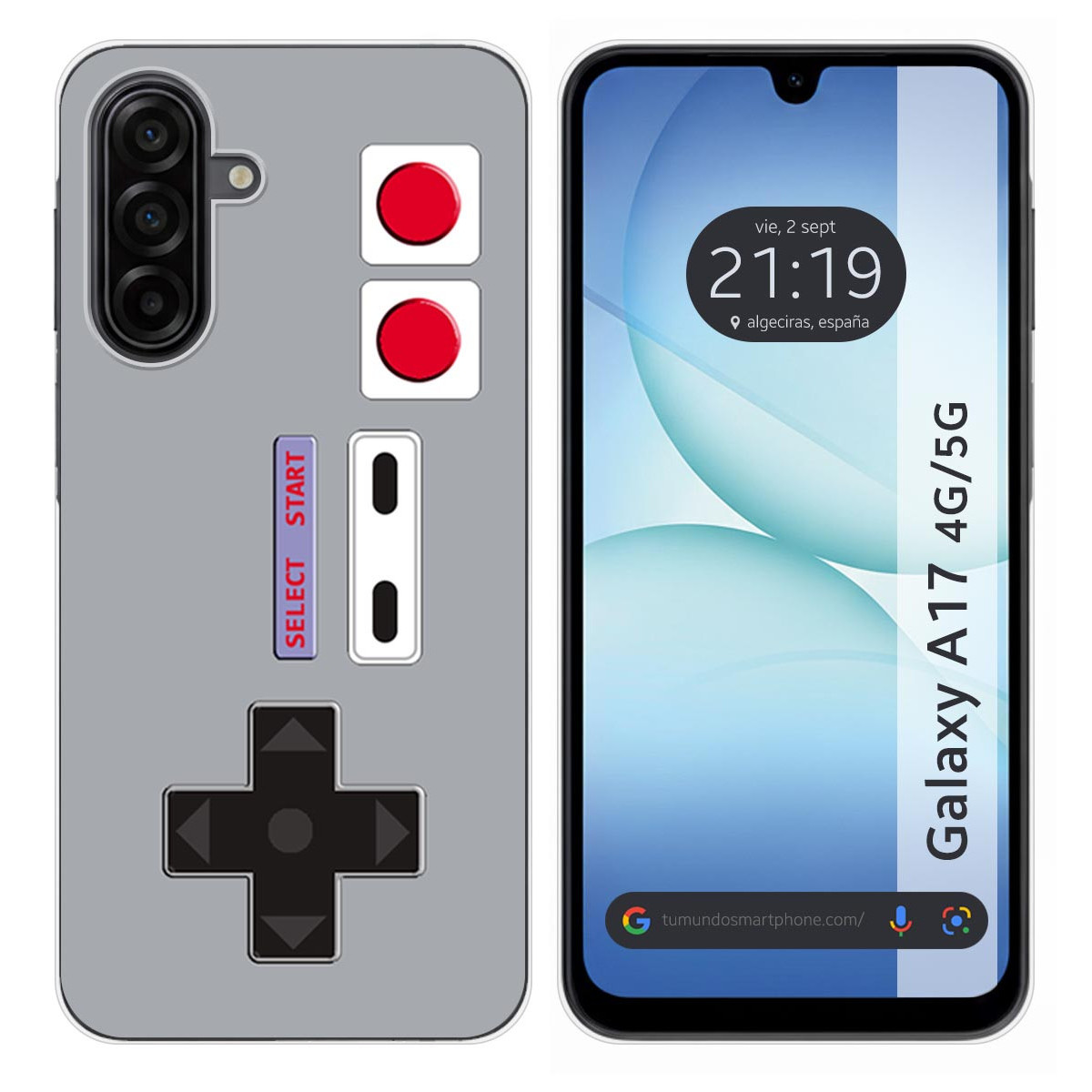 Funda Silicona para Samsung Galaxy A17 4G / 5G diseño Consola Dibujos