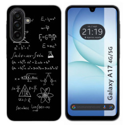 Funda Silicona para Samsung Galaxy A17 4G / 5G diseño Formulas Dibujos