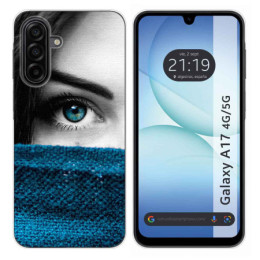Funda Silicona para Samsung Galaxy A17 4G / 5G diseño Ojo Dibujos