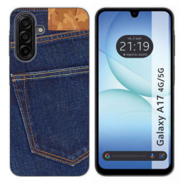 Funda Silicona para Samsung Galaxy A17 4G / 5G diseño Vaquero Dibujos