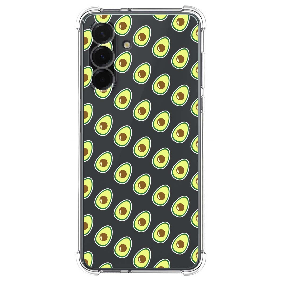Funda Silicona Antigolpes para Samsung Galaxy A17 4G / 5G diseño Aguacate Dibujos