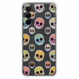 Funda Silicona Antigolpes para Samsung Galaxy A17 4G / 5G diseño Catrina Dibujos
