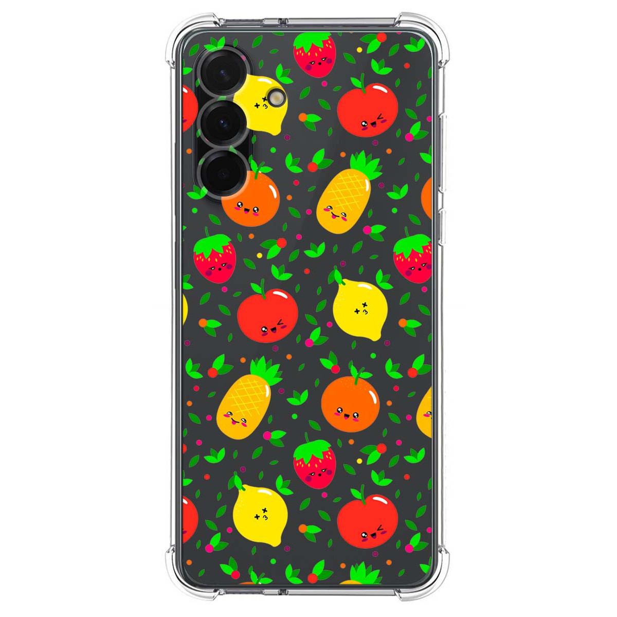 Funda Silicona Antigolpes para Samsung Galaxy A17 4G / 5G diseño Frutas 01 Dibujos