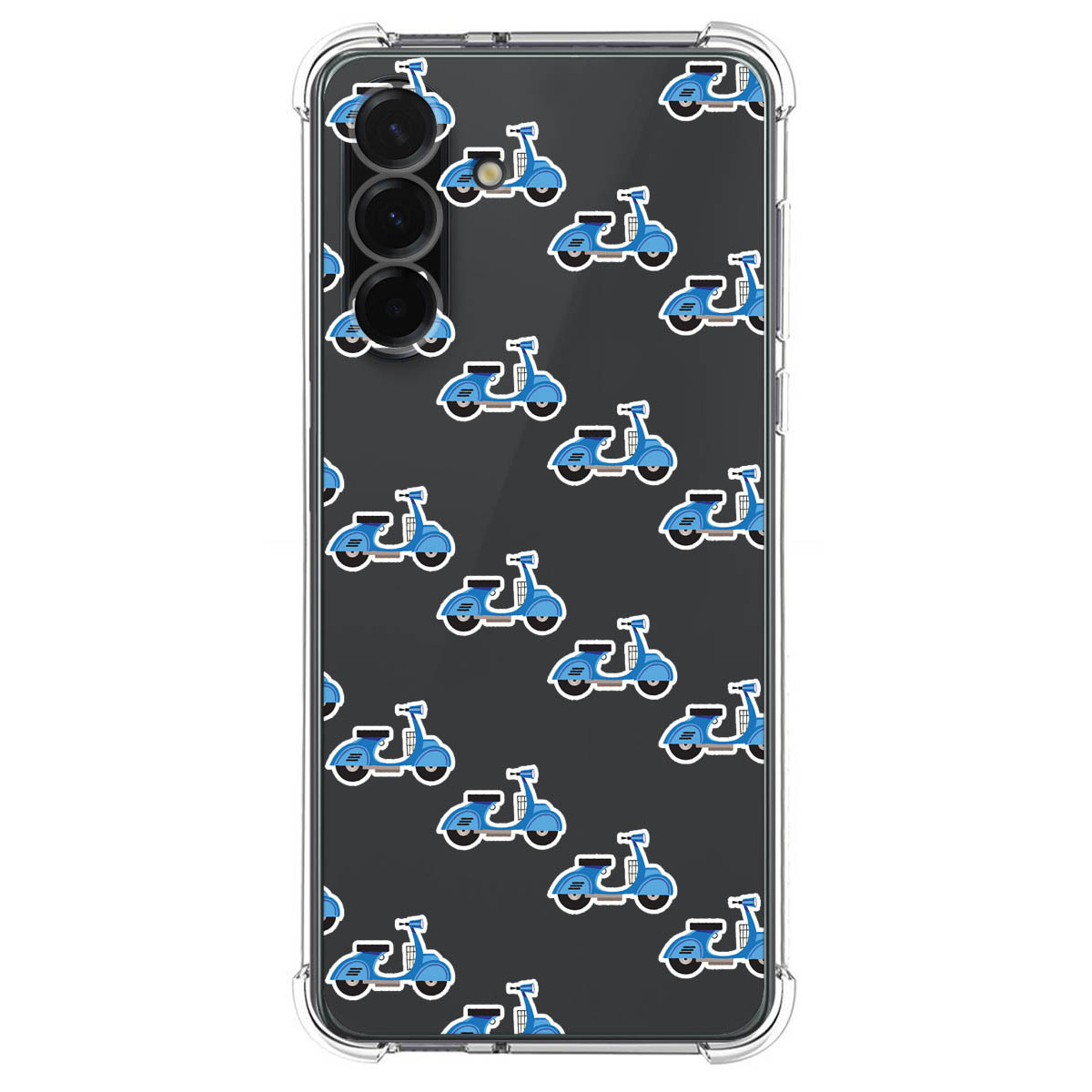 Funda Silicona Antigolpes para Samsung Galaxy A17 4G / 5G diseño Scooter Dibujos