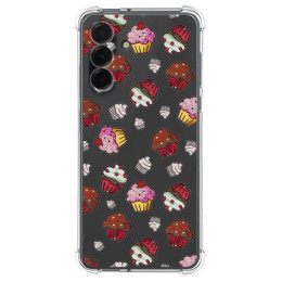 Funda Silicona Antigolpes para Samsung Galaxy A17 4G / 5G diseño Muffins Dibujos