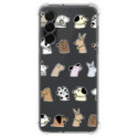 Funda Silicona Antigolpes para Samsung Galaxy A17 4G / 5G diseño Perros Dibujos