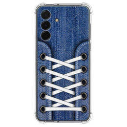 Funda Silicona Antigolpes para Samsung Galaxy A17 4G / 5G diseño Zapatillas 01 Dibujos