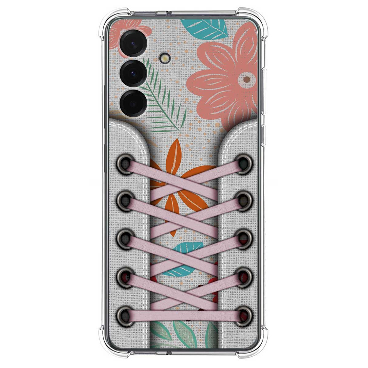 Funda Silicona Antigolpes para Samsung Galaxy A17 4G / 5G diseño Zapatillas 09 Dibujos