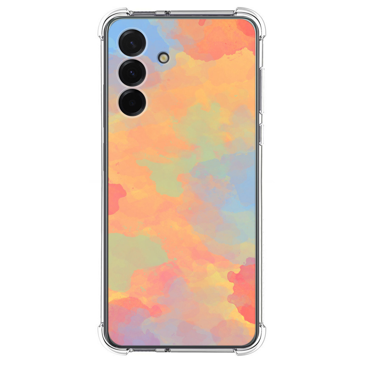 Funda Silicona Antigolpes para Samsung Galaxy A17 4G / 5G diseño Acuarela 08 Dibujos