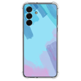 Funda Silicona Antigolpes para Samsung Galaxy A17 4G / 5G diseño Acuarela 10 Dibujos