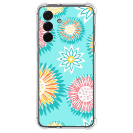 Funda Silicona Antigolpes para Samsung Galaxy A17 4G / 5G diseño Flores 05 Dibujos