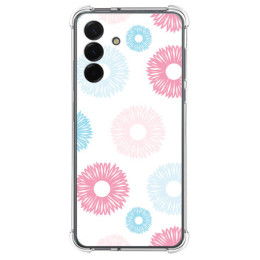 Funda Silicona Antigolpes para Samsung Galaxy A17 4G / 5G diseño Flores 06 Dibujos