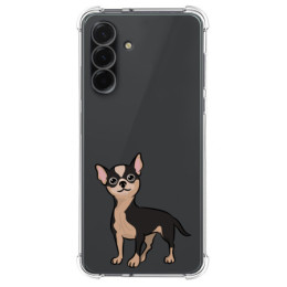 Funda Silicona Antigolpes para Samsung Galaxy A17 4G / 5G diseño Perros 05 Dibujos