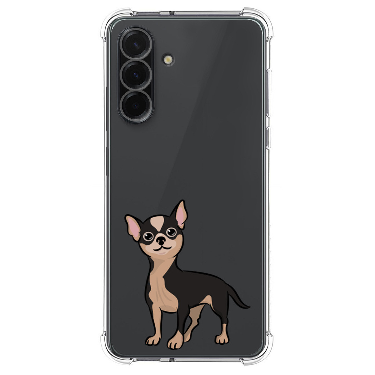 Funda Silicona Antigolpes para Samsung Galaxy A17 4G / 5G diseño Perros 05 Dibujos