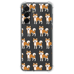Funda Silicona Antigolpes para Samsung Galaxy A17 4G / 5G diseño Perros 08 Dibujos