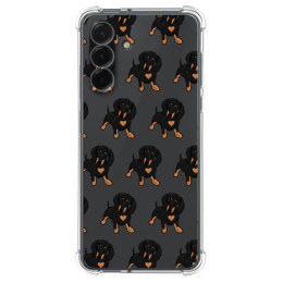 Funda Silicona Antigolpes para Samsung Galaxy A17 4G / 5G diseño Perros 10 Dibujos