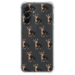 Funda Silicona Antigolpes para Samsung Galaxy A17 4G / 5G diseño Perros 11 Dibujos
