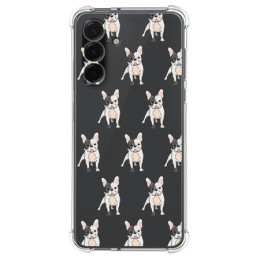 Funda Silicona Antigolpes para Samsung Galaxy A17 4G / 5G diseño Perros 12 Dibujos