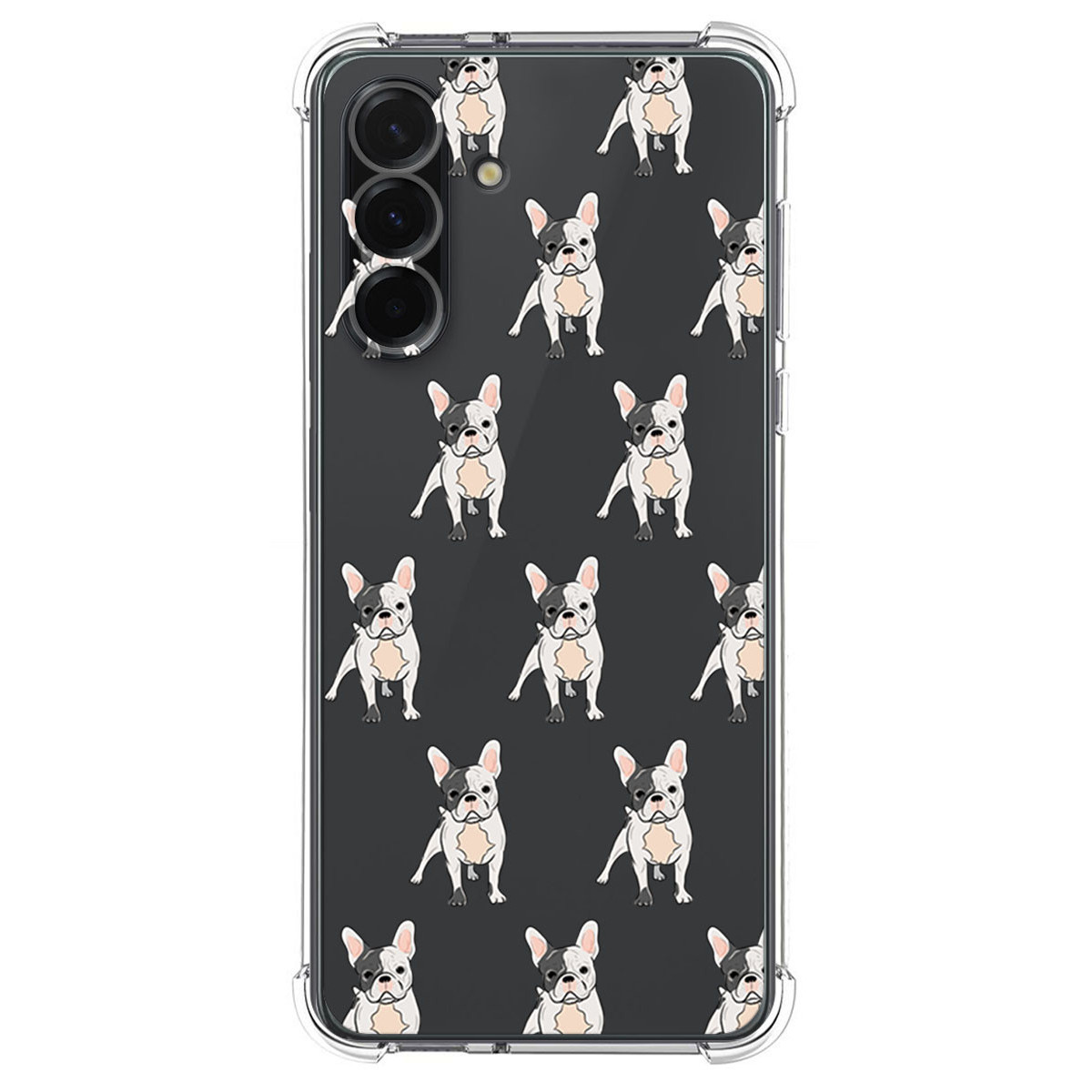 Funda Silicona Antigolpes para Samsung Galaxy A17 4G / 5G diseño Perros 12 Dibujos