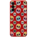 Funda Silicona Líquida Roja para Samsung Galaxy A17 4G / 5G diseño Catrina Dibujos