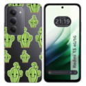 Funda Silicona Transparente para Xiaomi Redmi 15 4G / 5G diseño Cactus Dibujos