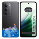 Funda Silicona Transparente para Xiaomi Redmi 15 4G / 5G diseño Hipo Dibujos