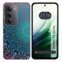 Funda Silicona Transparente para Xiaomi Redmi 15 4G / 5G diseño Mandala Dibujos
