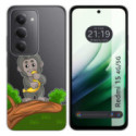 Funda Silicona Transparente para Xiaomi Redmi 15 4G / 5G diseño Mono Dibujos