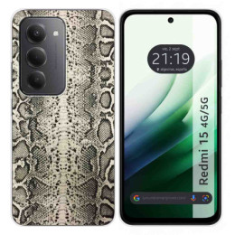 Funda Silicona para Xiaomi Redmi 15 4G / 5G diseño Animal 01 Dibujos