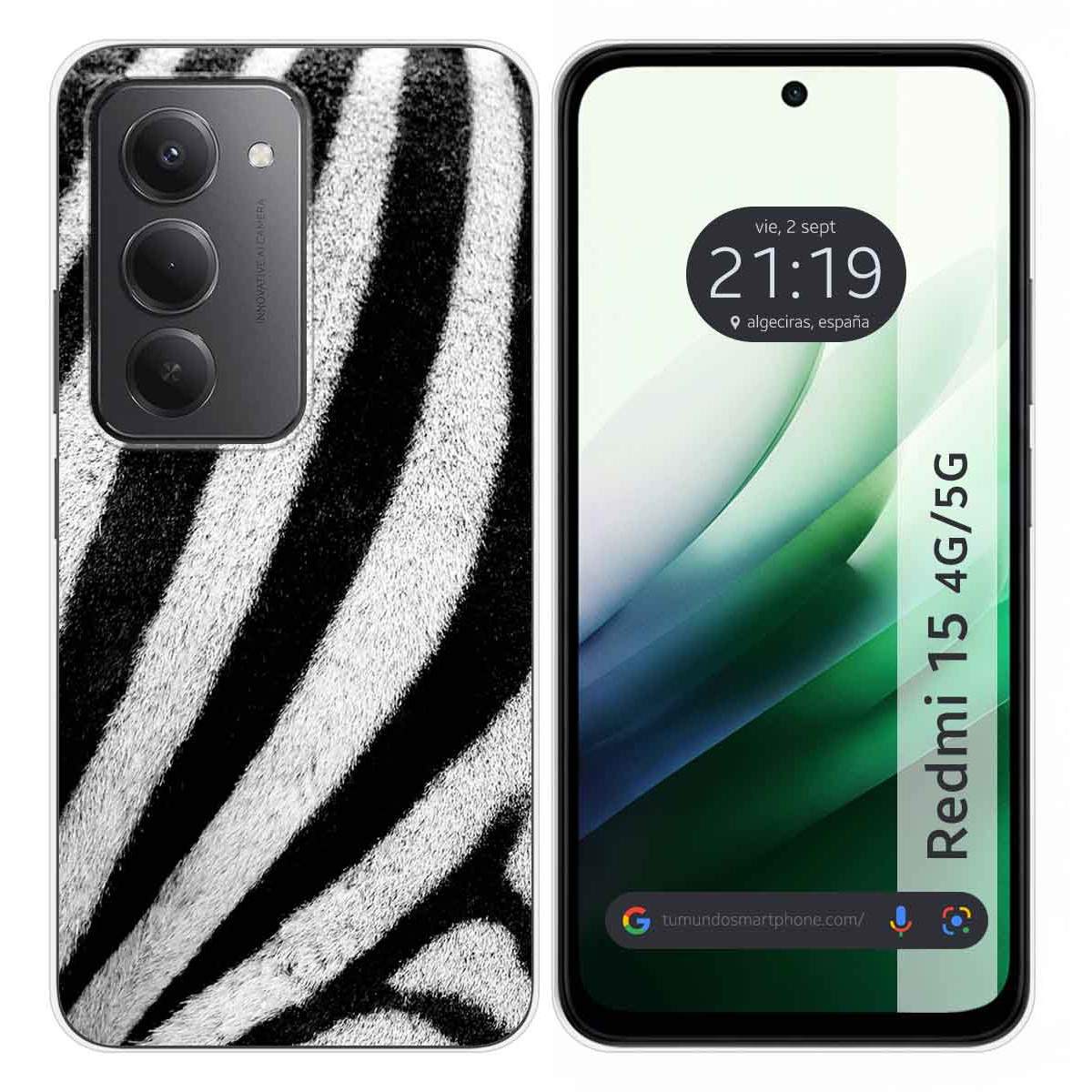 Funda Silicona para Xiaomi Redmi 15 4G / 5G diseño Animal 02 Dibujos