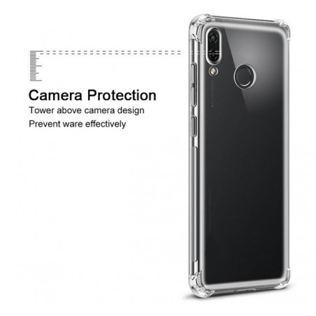 Funda Gel Tpu Anti-Shock Transparente para Huawei Honor Play